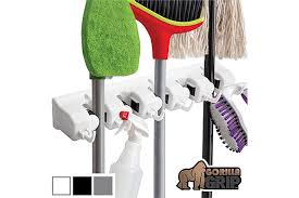 How to store brooms and mops. 13 Best Broom Holders In 2021