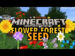 They can be used to make dyes, but are also very pretty! Minecraft Pe Flower Forest Seed Youtube