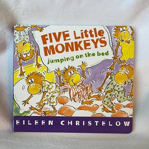 Five Little Monkeys Book - Etsy