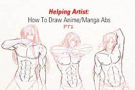 The only thing you need to do after you master these basic concepts is. Helping Artist How To Draw Anime Manga Abs Pt1 Youtube
