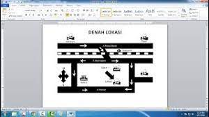 Jembatan vasco da gama dibangun guna memperlancar mobilitas pembukaan world fair pada 1998. Cara Membuat Denah Lokasi Dengan Microsoft Word Youtube