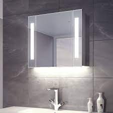 Lumin White Ambient Sensor Cabinet Mirror Cabinets Bathroom Mirror Led Mirror Bathroom