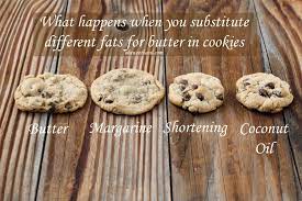 But you realize you've run out of butter is renowned for being a good substitute for shortening in baking recipes, and cookies are no exception. Substituting In Chocolate Chip Cookies Oh Sweet Basil Chocolate Chip Cookies Chip Cookies Cooking And Baking