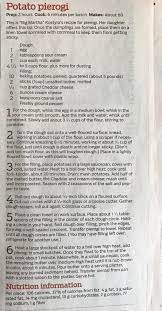 Martha Stewart S Mom S Recipe For Potato Pierogi Pierogies Pierogi Recipe Pierogies Homemade