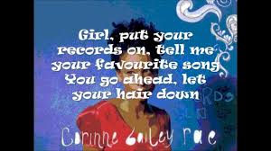 Перевод песни i put your records on — рейтинг: Corinne Bailey Rae Put Your Records On Lyrics Somewhere Somehow Songs To Sing Corinne Bailey Rae Lyrics