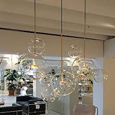 Get it as soon as mon, feb 8. Edislive Soap Bubble Chandeliers With 3 Glass Pendant Light 14 Glass Globe Pendant Ceil Chandelier In Living Room Glass Ball Pendant Lighting Bubble Chandelier