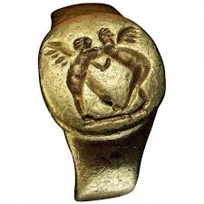 Ancient Greek Gold Intaglio Ring Circa 4th Century Bc Ancient Greek Gold Ancient Greek Jewelry Ancient Jewelry