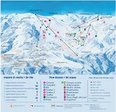Scuola sci e snowboard al lago della ninfa cimone. Cartina Corno Alle Scale Mappa Piste Sci Corno Alle Scale
