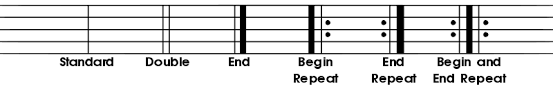 There are a few other types of bar lines that we need to know about. Bar Music Wikiwand