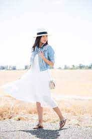 How To Style A White Dress For Summer Outfits With Hats Summer Hats Fashion