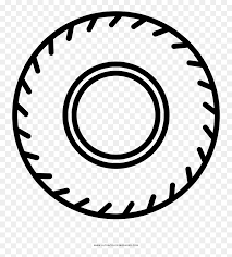 We have collected 37+ coin coloring page images of various designs for you to color. Car Tire Outline Coloring Pages Coin Drawing Transparent Background Hd Png Download Vhv