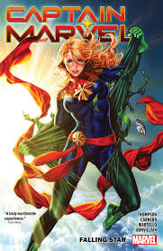 It's like the trivia that plays before the movie starts at the theater, but waaaaaaay longer. Captain Marvel Vol 2 Falling Star By Kelly Thompson