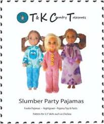 Februari 20, 2021 dapatkan link Nahen Schnittmuster Fur Chelsea 5 5 Barbie Puppe Kleidung Tkct Slumber Party Pyjama Ebay