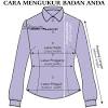 Persiapan gunakan meteran yang biasa digunakan untuk membuat baju. 1