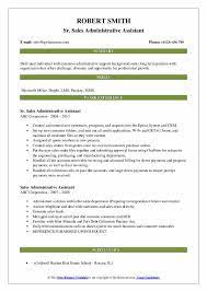 The key duties, skills and competencies of an executive assistant or executive administrative assistant job are clearly outlined in this sample job description. Sales Administrative Assistant Resume Samples Qwikresume