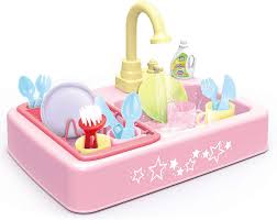 Check spelling or type a new query. Buy Iq Toys 18 Piece Deluxe Modern Dishes Play Set Pretend Play Wash Up Kitchen Sink With Real Running Water Sink Drain And 16 Accessories Included Online In Turkey B01he38tai