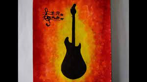 Easily editable & digitally shareable. World Music Day Drawing Painting How To Draw A Guitar Easy Drawing For Beginners Youtube