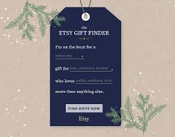 Quiz to find the perfect gift. Pinterest Etsy Gift Finder Clickz