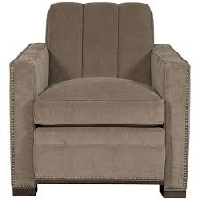 Vanguard Furniture Tybalt Pebble Garvey Channel Back Chair Vanguard Furniture Furniture Armchair
