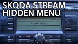 How To Enter Skoda Octavia Ii Stream Radio Hidden Menu Service Debug Mode Youtube