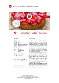 Germany's most popular kitchen brand is: Kuchen Rezepte Sander Landhof Erdbeerhof Hannover