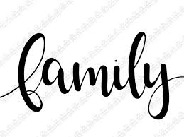 Family Handlettered Word Svg Png By Sabrina Marie