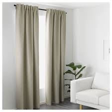 vilborg gordijnen 1 paar beige 145x300 cm ikea curtains room darkening curtains custom curtains