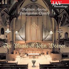 He continued to play organ concertos even after he had lost his sight, either trusting his memory to remember older concertos or improvising the solo parts of new ones. Organ And Choral Music Of American Organist John Weaver