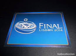 Los partidos y tabla de posiciones de champions league se actualizan en tiempo real. 7 Logo Final Lisboa Cromos Copa De Europa Uefa Buy Old Football Stickers At Todocoleccion 105192803