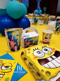 Spongebob Birthday Party Ideas Photo 8 Of 17 Spongebob Squarepants Party Spongebob Birthday Spongebob Birthday Party