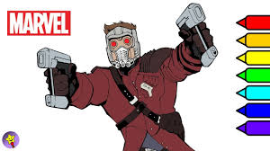 With varying levels of complexity, this fantasy and myth edition is perfect for relieving stress. Marvel Guardians Of The Galaxy Coloring Book Star Lord Coloring Page Marvel Superhero Coloring Youtube
