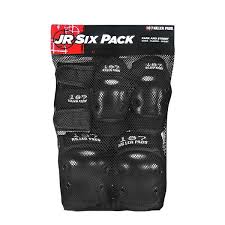 187 Killer Pads Black Knee Elbow Wrist Pad Set Junior