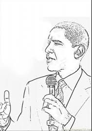 Get crafts, coloring pages, lessons, and more! Barack Obama Is Talking Coloring Page For Kids Free Politics Printable Coloring Pages Online For Kids Coloringpages101 Com Coloring Pages For Kids