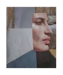 This was a piece done for an exhibition at the Huddersfield Art Gallery.  The full size sculpture was made out of cardboard and glue and she is  hanging out washing with some