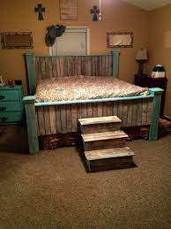 Zinus Faux Leather Upholstered Platform Bed With Wooden Slats The Furniture Blogger Farmhouse Bedroom Decor Home Diy Bed Frame