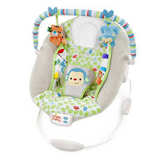 Bright Starts Merry Monkeys Cradling Bouncer Walmart Com