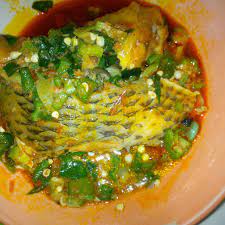 Okro Soup With Tilapia African Food African Cooking Nigeria Food