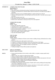 Pipe Welder Resume Samples Velvet Jobs