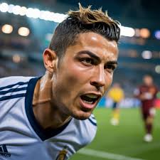 Dynamic football players in action