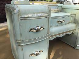5% rewards with club o · easy returns · 99% on time shipping 1930 S Waterfall Vanity Waterfall Furniture Art Deco Vanity Art Deco Bedroom Furniture