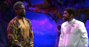 Brown poked fun at his show this is us by breaking down in tears in between jokes. Sterling K Brown Performs Hilarious Black Panther Sketch On Snl Vibe Com