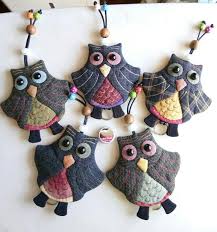 chouettes handmade soft toys owl crafts sewing crafts