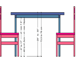 dining table height