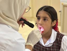 Don't forget to floss kids… and ladies and gentlemen 🫶🏼. 📍Al Budaiya  Primary & Intermediate Girls School
