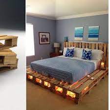 Desain tempat tidur murah dari palet ini walau minimalis namun sangat menarik. 10 Kreasi Furnitur Dari Palet Kayu Bekas Yang Tren Lagi Lifestyle Liputan6 Com