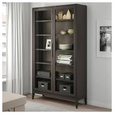 Regissor Vitrine Braun 118x203 Cm Ikea Deutschland Glasschrankturen Glasregal Regal