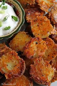 Parmesan Garlic Roasted Baby Potatoes Recipe On Yummly Yummly Recipe Healthy Dinner Sides Food Recipes