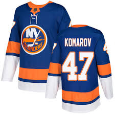 Adidas Nhl Mens Leo Komarov Royal Blue Home Authentic