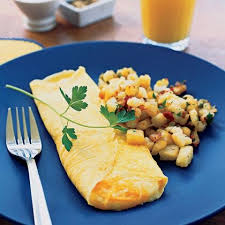 Folded Cheese Omelet Recipe Myrecipes