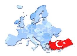Turkije is een land op de grens van europa en azië. Europa Kaart Turkije Met Vlag Stockfoto S Freeimages Com